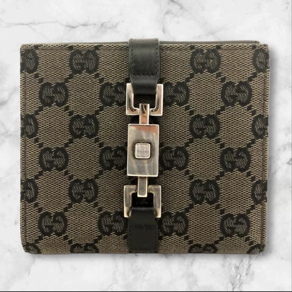 Gucci Jackie 2 Compartment French Wallet